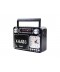 RADIO ECOPOWER BAT/USB/SD/RELOG/ EPF206