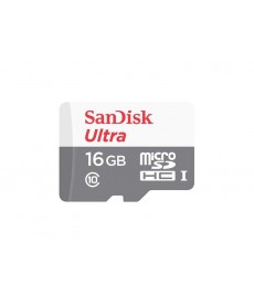 MEMORIA CLASSE 10 MICRO SD SANDISK - 16GB - 80MB/S