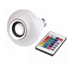 LAMPARA LED BLUETOOTH - CON CONTROL - USB - 12W