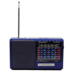 RADIO ECOPOWER EP-F233B RECARGABLE/USB/SD/BL
