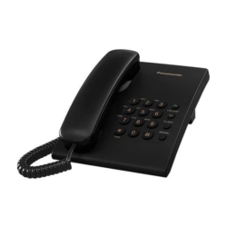 TELEFONO PANASONIC KX- 500LX / /NEGRO/ C/HILO