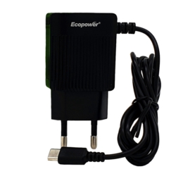 CARGADOR ECOPOWER EP-7034 1 - USB / 2.1A / TYPE - C