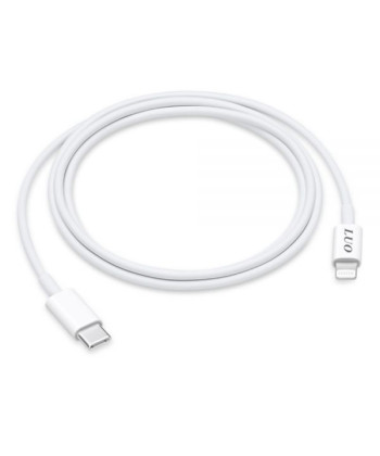 CABLE USB LUO LU-1123/TIPO-C/LIGHTNING APPLE 2M