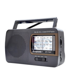 RADIO ECOPOWER EP-F207 4-BANDAS/RECARGABLE/SIN USB