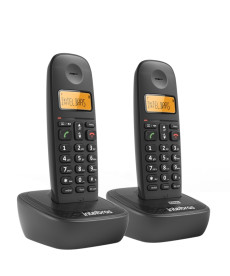 TELEFONO INTELBRAS TS-2512 MIRA QUIEN LLAMA/BLACK/6.0/2V/2-TELEFONOS