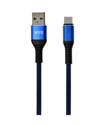 CABLE USB HYE PARA CELULAR HYE25BC/USB-C/USB-C/1.2M