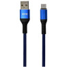 CABLE USB HYE PARA CELULAR HYE25BC/USB-C/USB-C/1.2M
